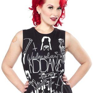 Killstar "Wednesday Addams Is My Spirit Animal" Tank Top